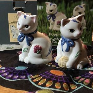 Lenox Kitten salt and pepper shakers